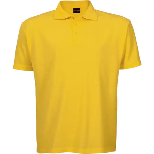 Mens 175g Barron Pique Yellow